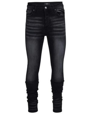Amiri Low-Rise Skinny Jeans Zwart