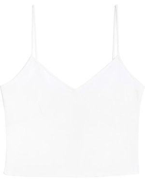 Ami Paris Sleeveless Tops - Bianco