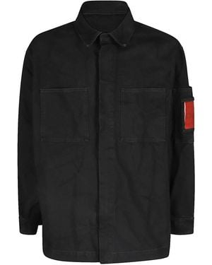 44 Label Group Lightweight Zip-Up Jacket - Black