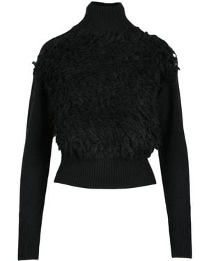 Max Mara Wollen Gebreide Trui - Zwart