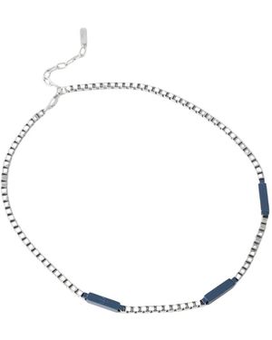 Maserati Accessoires ,Grijs ,Iconic Ketting - Metallic