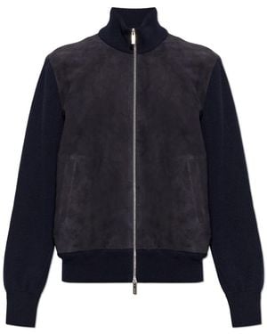 Ferragamo Bomber Jackets - Blu