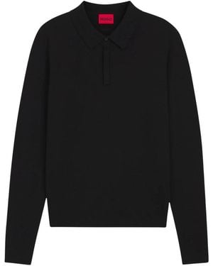 HUGO Polo Shirts - Black