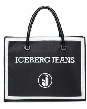 Iceberg Tote Bags - Black
