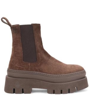 COPENHAGEN Chelsea Boots - Marrone