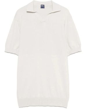 Fedeli Polo Shirts - White