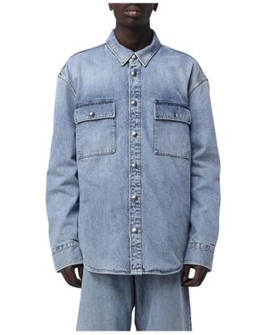 Bottega Veneta Denim Shirts - Azul