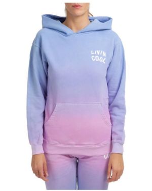 LIVINCOOL Kapuzenpullover - Lila
