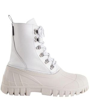 Stutterheim Stadtdschungel entenstiefel leder - Grau