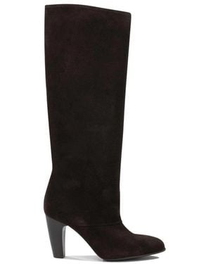 Sergio Levantesi Onesta67 Kniehohe Stiefel - Schwarz