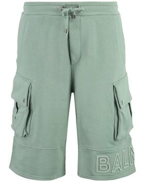 Balmain Jeans corti eleganti - Verde