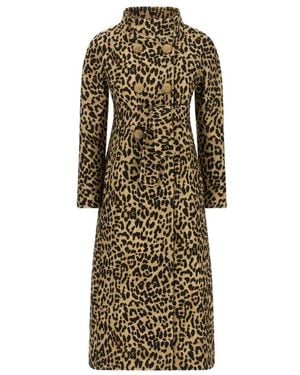 Valentino Garavani Double-Breasted Coats - Neutre