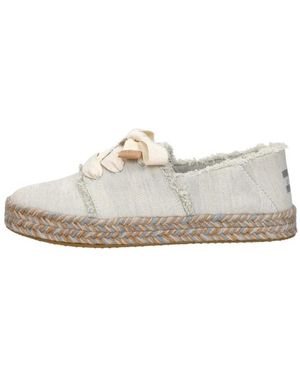 TOMS Schoenen ,Blauw ,Suède Carolina Lace Up - Wit