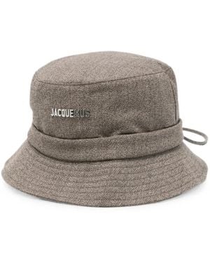 Jacquemus Le Bob Gadjo Bucket Hat - Grau