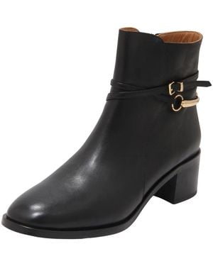 Albano Heeled Boots - Black