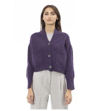 Alpha Studio Cardigans - Paars
