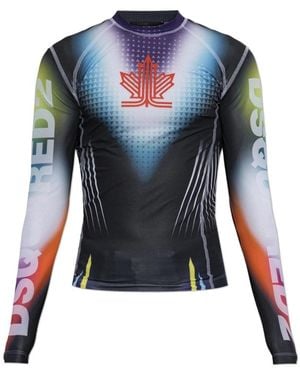 DSquared² Long Sleeve Tops - Azul