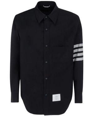 Thom Browne Casual Shirts - Blu