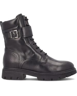 Nero Giardini Lace-Up Boots - Black