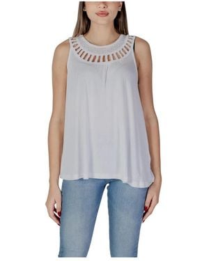 B.Young Sleeveless Tops - Azul