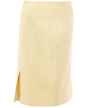 Lardini Midi Skirts - Amarillo