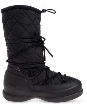 Moon Boot Mezzaluna Stepp-Schneestiefel - Schwarz