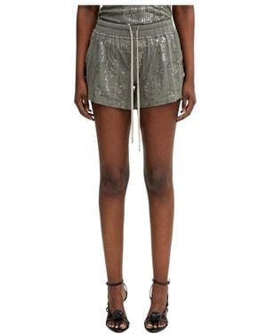Rick Owens Short Shorts - Gris