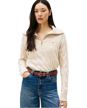 Tommy Hilfiger Round-Neck Knitwear - Azul