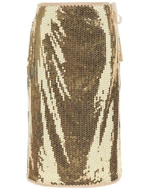Prada Midi Skirts - Metallic