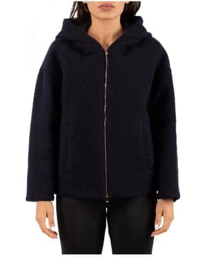 Max Mara Eleganter Wollmantel - Schwarz