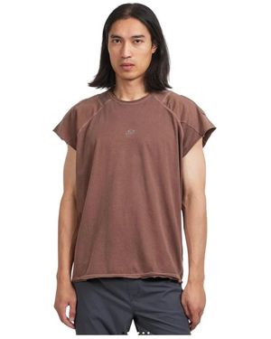 Oakley Sleeveless Tops - Brown
