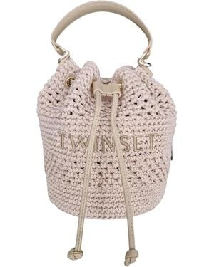 Twinset Bucket Bags - Pink
