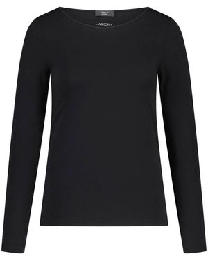Marc Cain Licht Longsleeve - Zwart