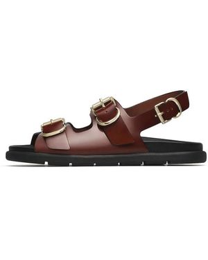 Loriblu Flat Sandals - Marron