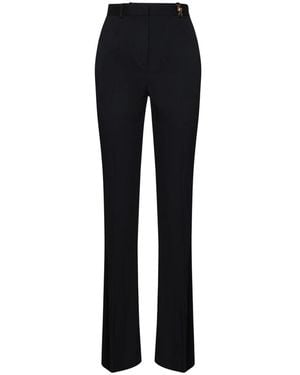 Versace Wide Trousers - Black