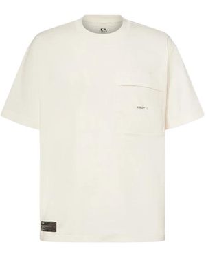 Oakley Scratch Tee 5.0 Polyester T-Shirt - Weiß