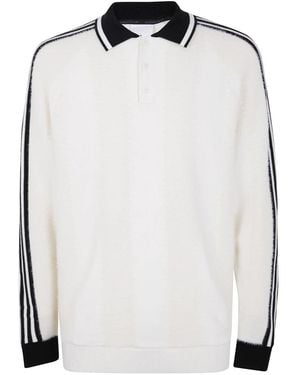 adidas Originals Round-Neck Knitwear - White