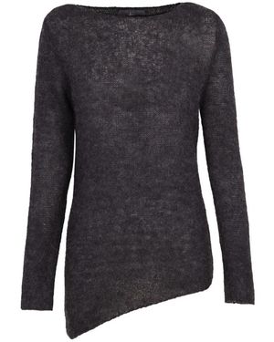 Cortana Round-Neck Knitwear - Nero
