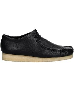 Clarks Wallabee - Schwarz
