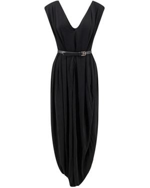 Loewe Midi Dresses - Black