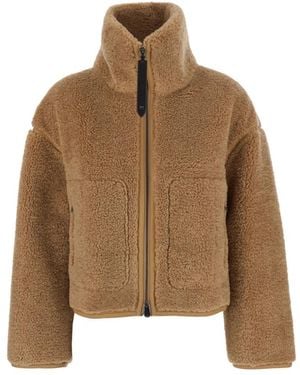 Pinko Jas Met Schapebont-Effect - Bruin