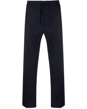 Calvin Klein Slim-Fit Trousers - Blue