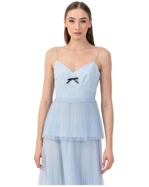 Kocca Sleeveless Tops - Blue