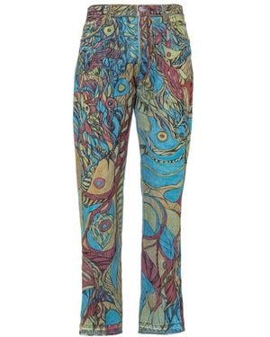 GALLERY DEPT. Straight Trousers - Blue