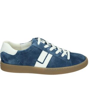 Paul Green Sportliche Niedrige Blaue Wildlederschuhe
