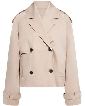 Anine Bing Trench Coats - Neutro