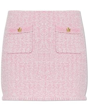 LoveShackFancy Rokken ,Roze ,Leer Ellianna Skirt