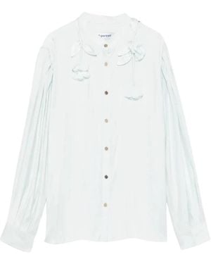 Self-Portrait Shirts - Weiß