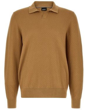 HUGO Polo Shirts - Marron