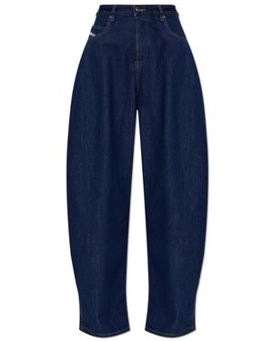 DIESEL Loose-Fit Jeans - Azul